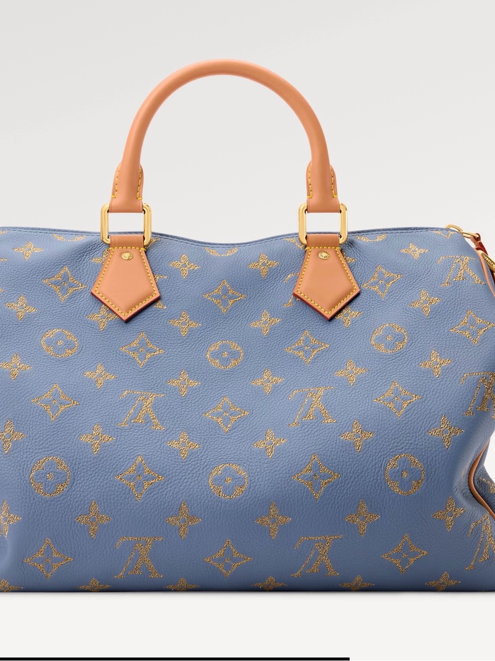 Louis Vuitton Light Blue Monogram Speedy 40 P9 Limited Edition NIB - Picture 2 of 15